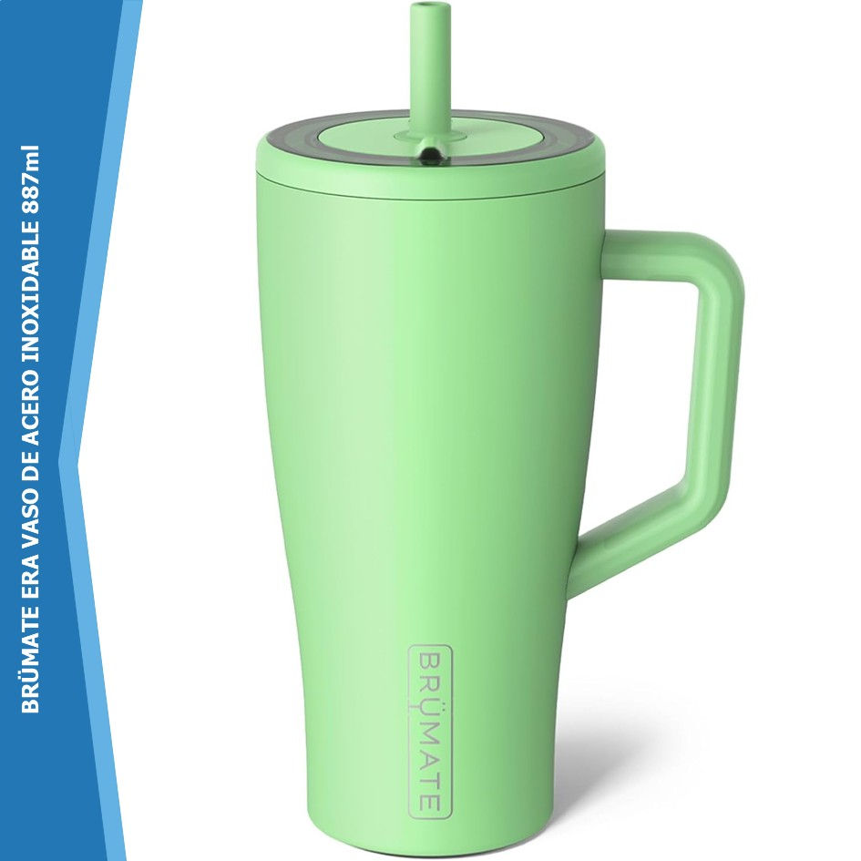 Miniatura: Brümate Era Vaso Aislado y Pajilla en Acero Inoxidable 887ml