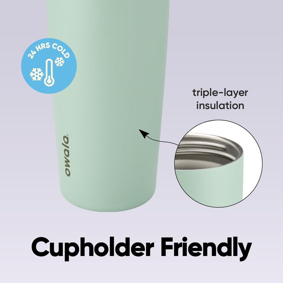 Miniatura: Owala FreeSip Sway Botella de Acero Inoxidable 40oz / 1183ml