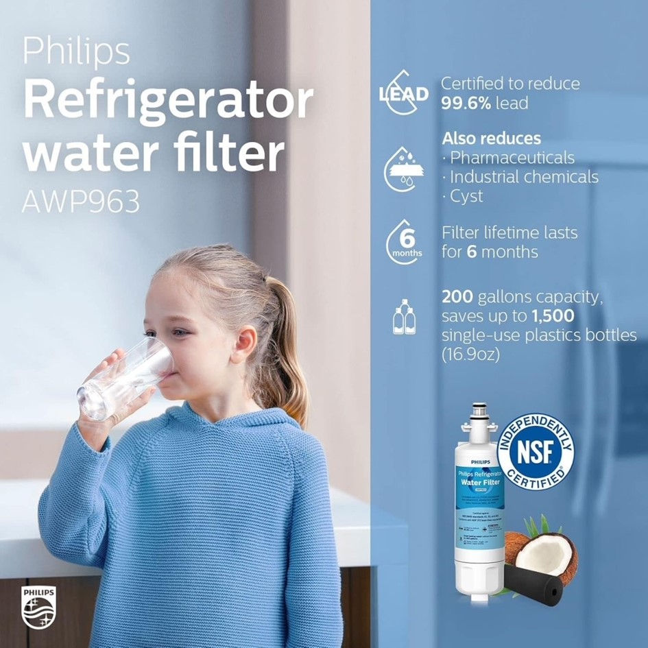 Miniatura: 3Pack Filtro de Agua Philips Refrigeradora LG LT700P ADQ360061