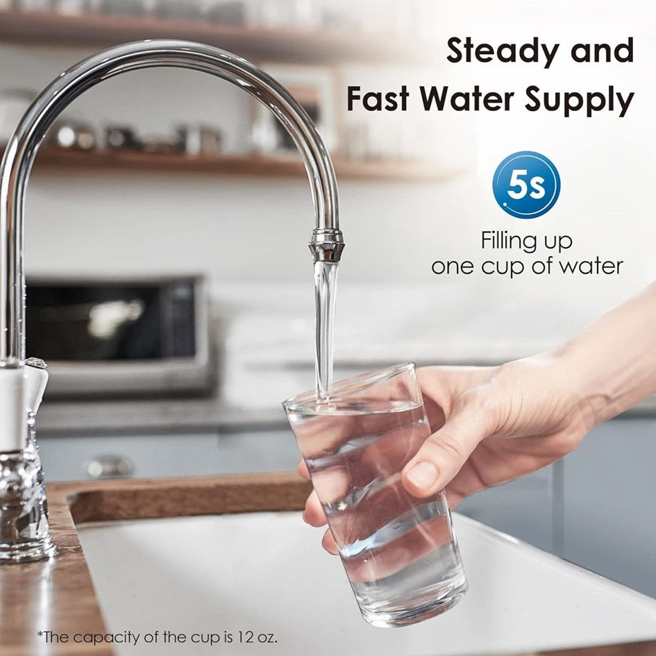 Miniatura: Waterdrop WD-10UA-UF Sistema de Filtración de Agua Debajo del Fregadero
