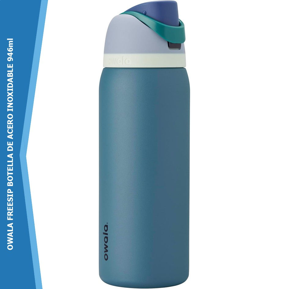 Miniatura: Owala FreeSip Botella de Acero Inoxidable 32oz / 946ml