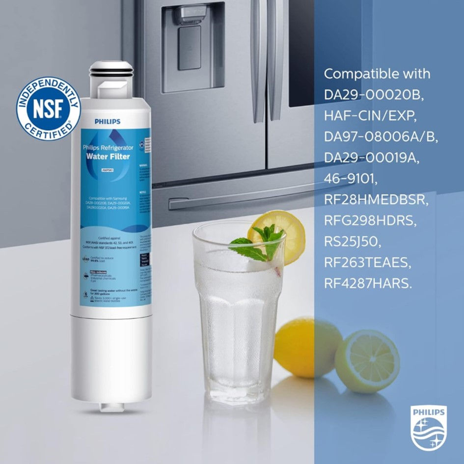 Miniatura: 3Pack Filtro de Agua Philips HAF-CIN/EXP DA29-00020B para Refrigeradoras Samsung