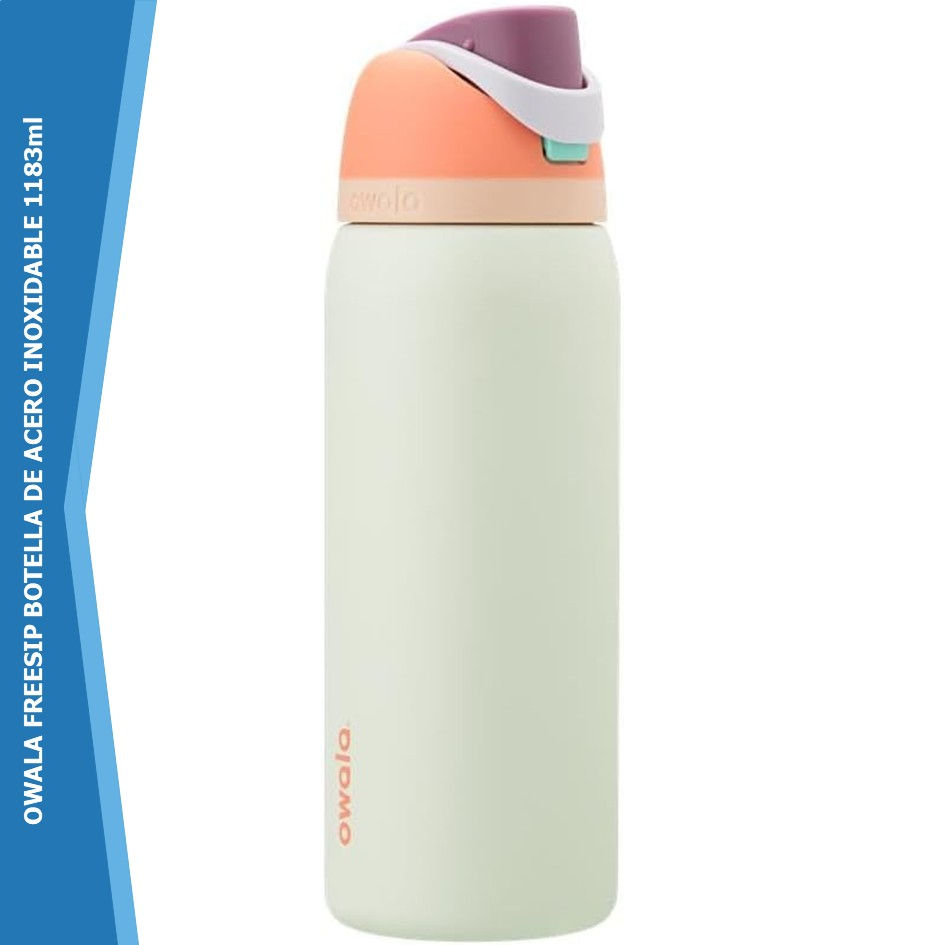 Miniatura: Owala FreeSip Botella de Acero Inoxidable 40oz / 1183ml
