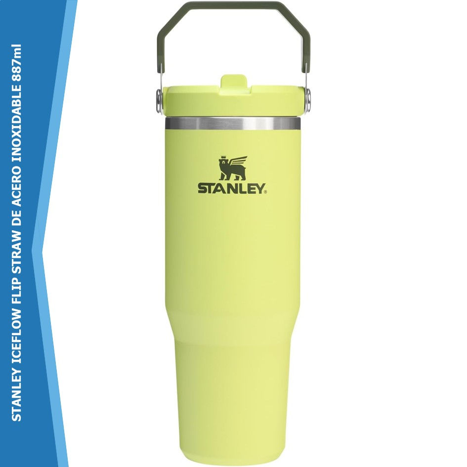 Miniatura: Stanley IceFlow Flip Straw Botella de Acero Inoxidable de 887ml