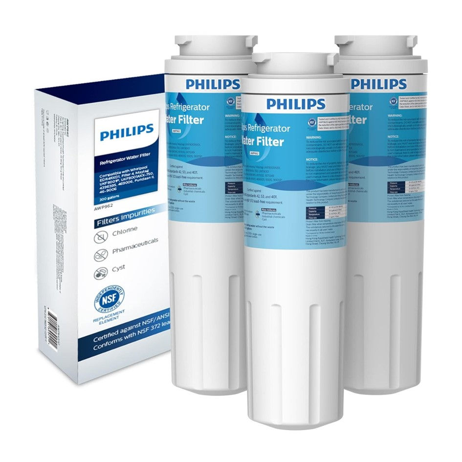 Miniatura: 3Pack Filtro de Agua Philips UKF8001 Whirpool Filter 4 EDR4RXD1