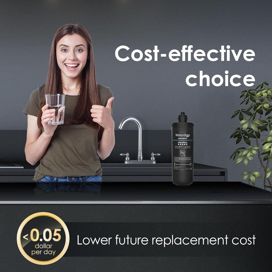 Miniatura: Waterdrop WD-RF10 Filtro de Repuesto para Sistema de Filtración de Agua