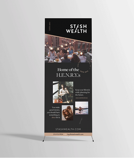 Stash Wealth Brand Stationery