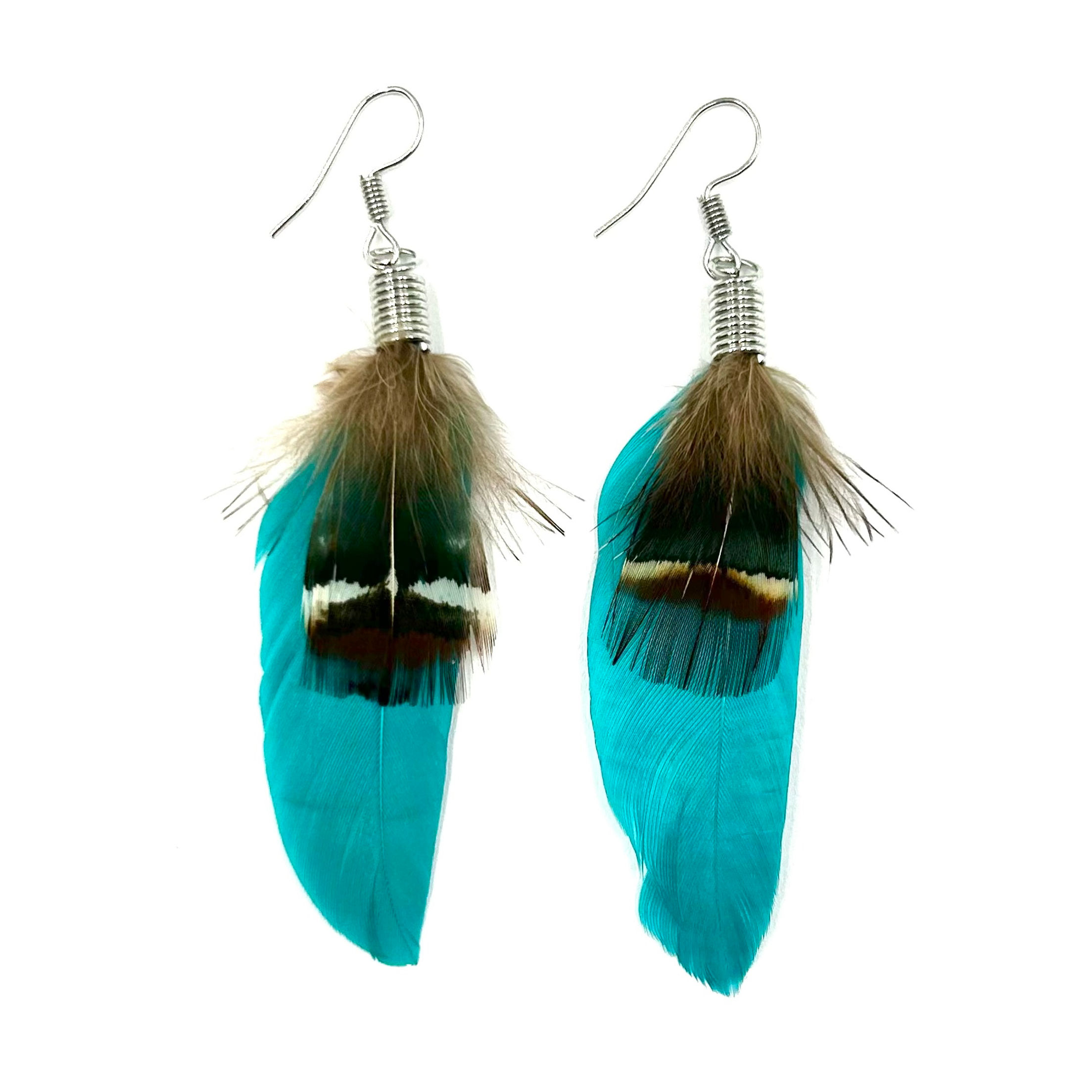 Pendiente pluma 2603A