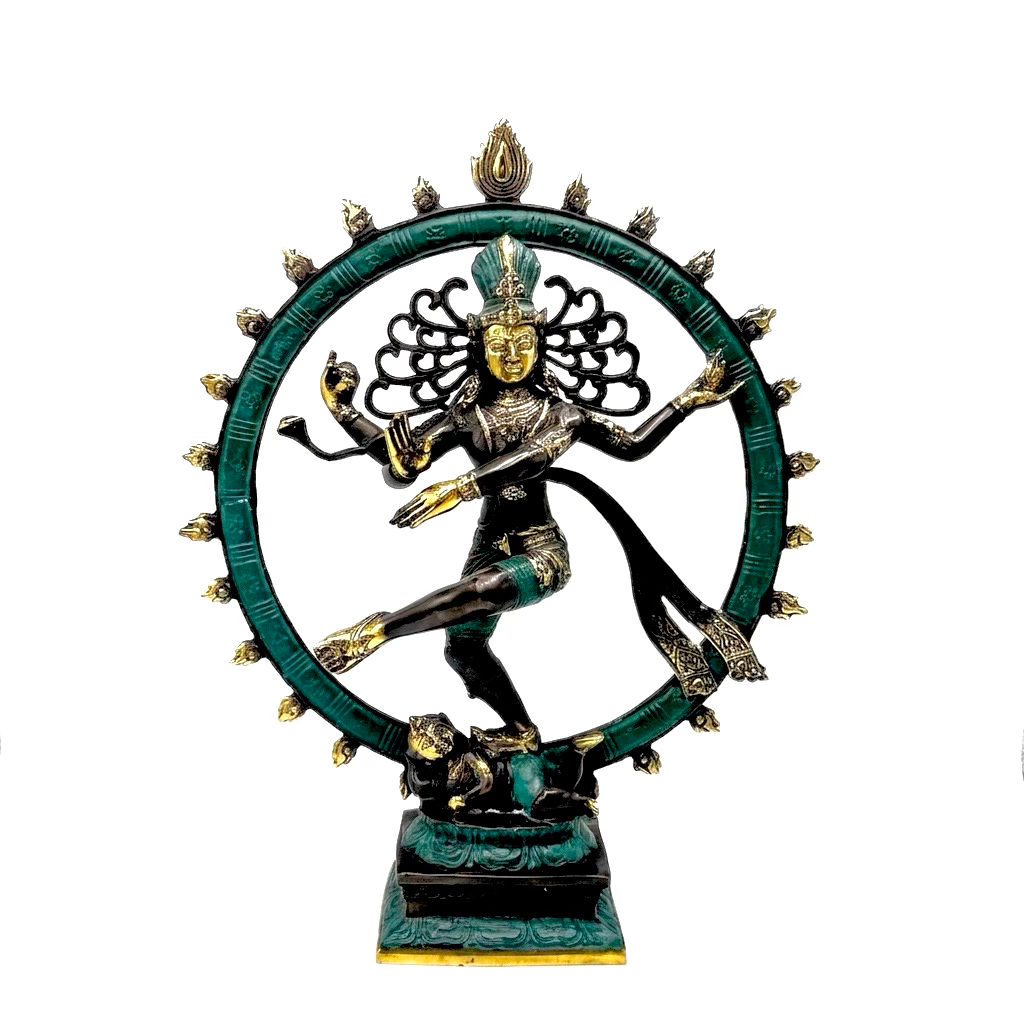 Figuras de latón Shiva Nataraja 35cm