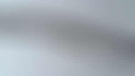 Transparent glass spine model on a gradient gray background, curving elegantly. The image conveys a sense of fragility and precision.