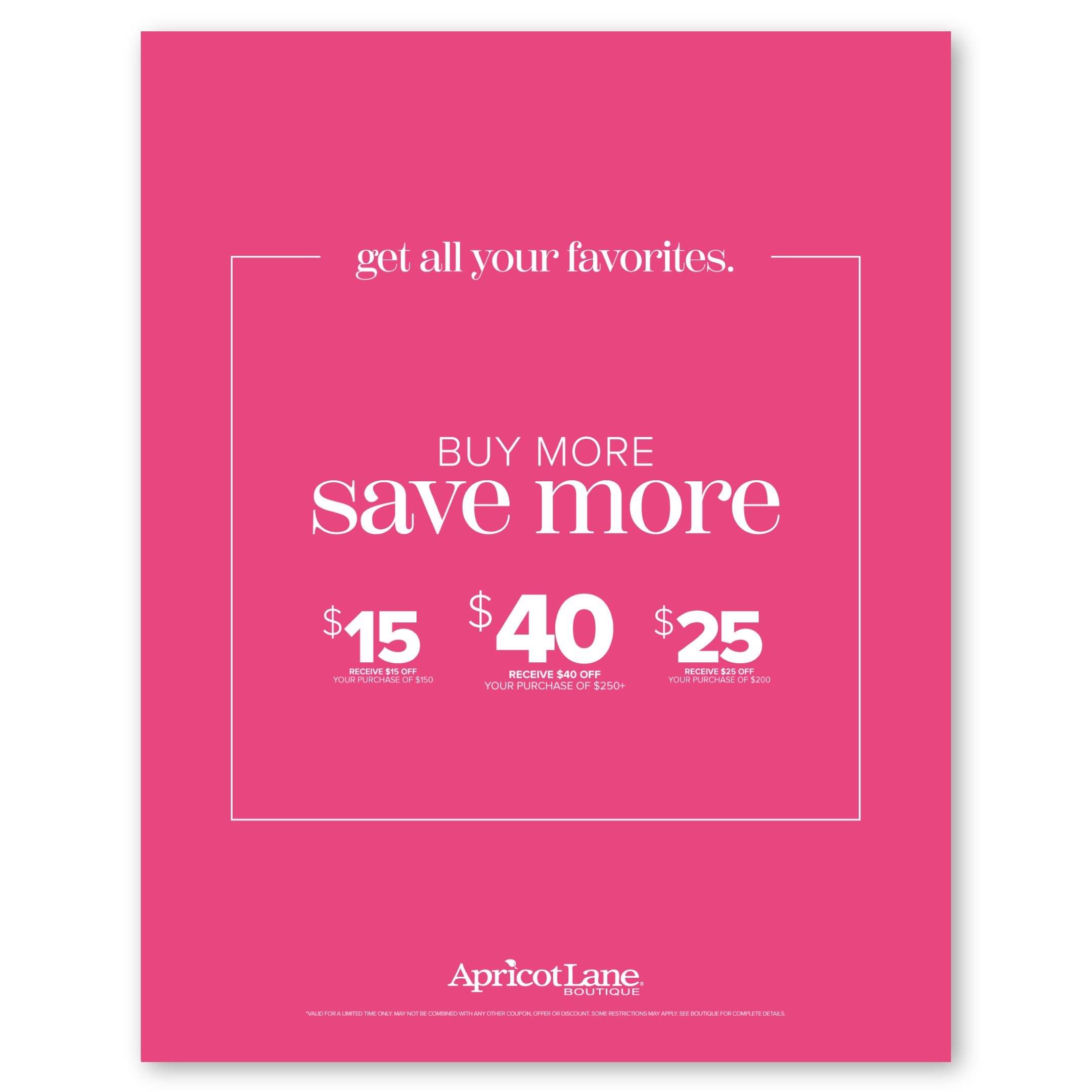Buy More Save More (Dollar) - Poster PDF
