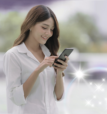 Young Girl with phone