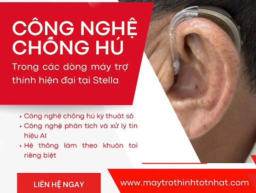 Khám phá công nghệ chống hú trong các dòng máy trợ thính hiện đại tại Stella