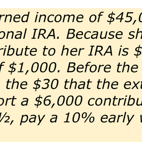 Excess Retirement Plan Contributions Can Be Taxing