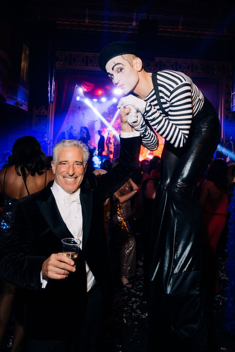 Stilt Mime at private party NYC