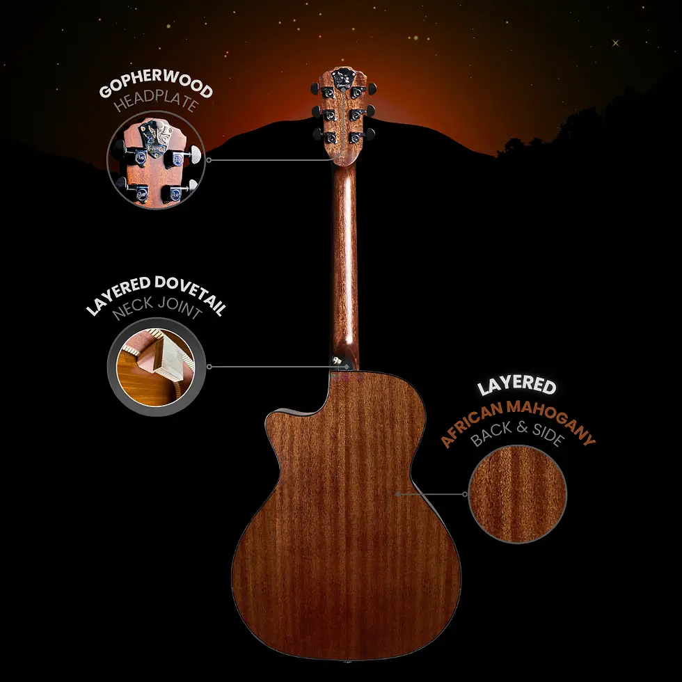 Thumbnail: i232RC-GA (AR) 40" Gopherwood Acoustic Guitar | Grand Auditorium Cutaway