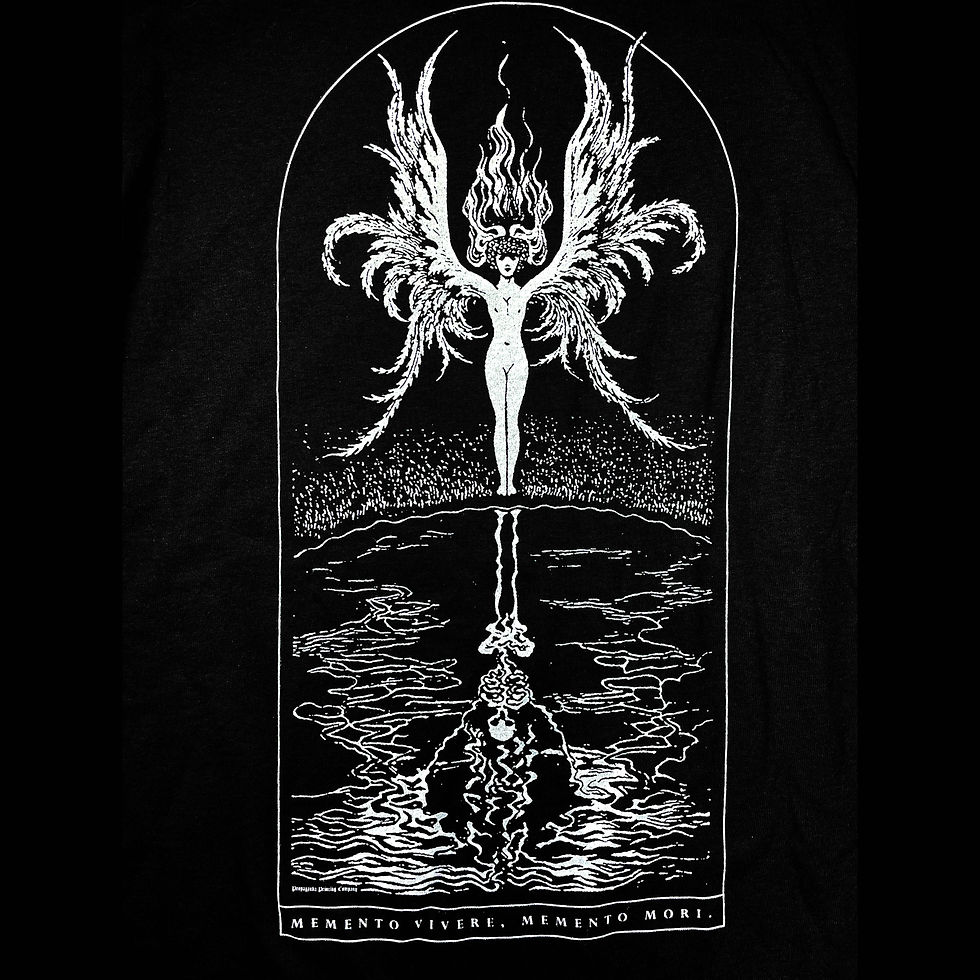 Thumbnail: Alberto Martini, "Memento Vivere, Memento Mori.", early 1900's