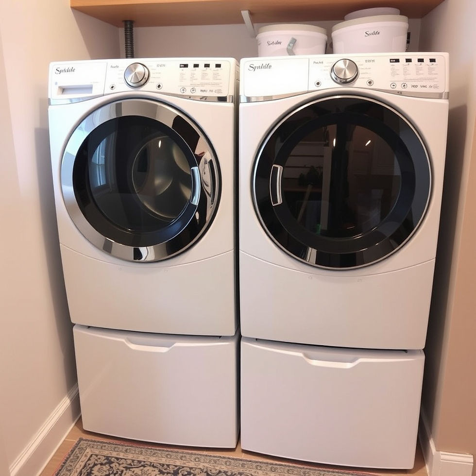 WASHER AND DRYER