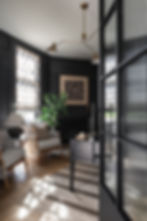 The office of a new build interior design project in Columbus, Ohio by Hackett House Studio