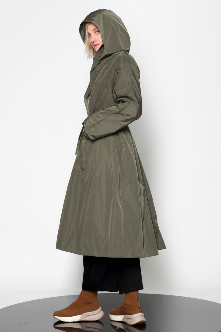 Thumbnail: Dolman sleeve waterproof coat