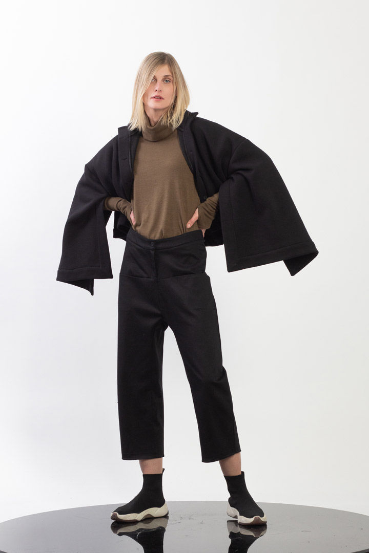 Thumbnail: Low crotch pants with front pockets
