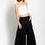 Thumbnail: Pleated ankle high bell pants