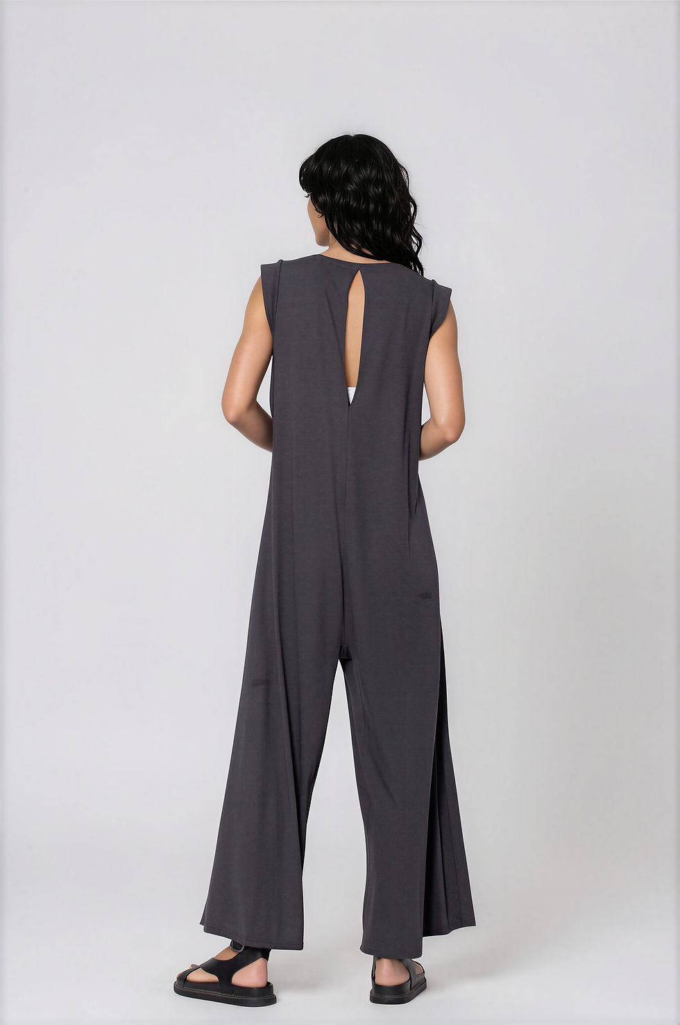 Thumbnail: Asymmetric Overlay Jumpsuit