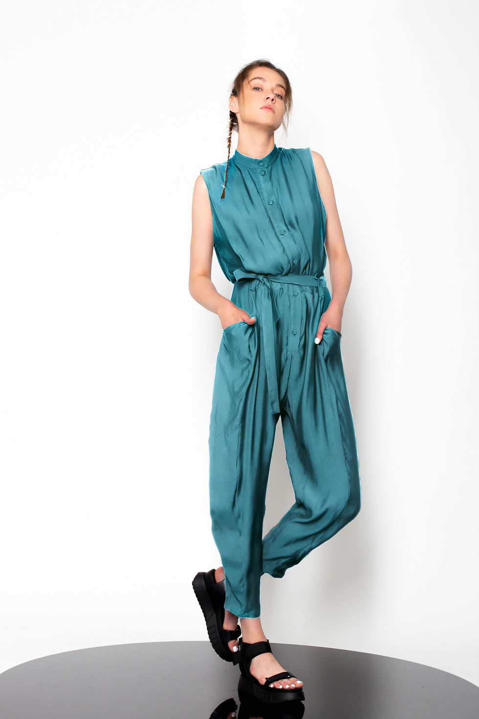 Thumbnail: Sleeveless Jumpsuit