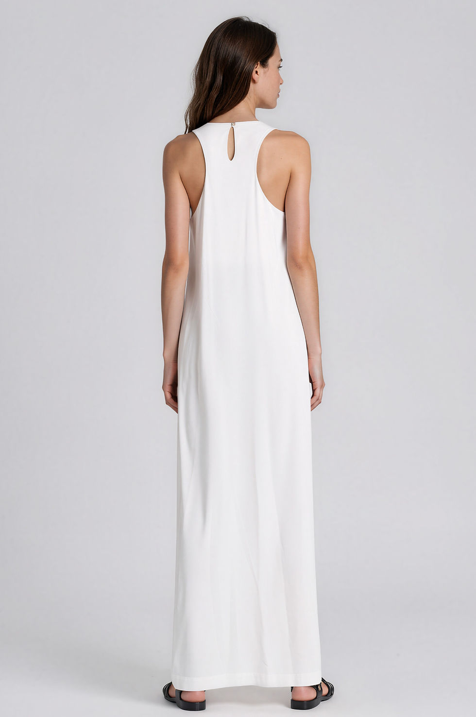 Thumbnail: Maxi Racerback Dress With Side Slit