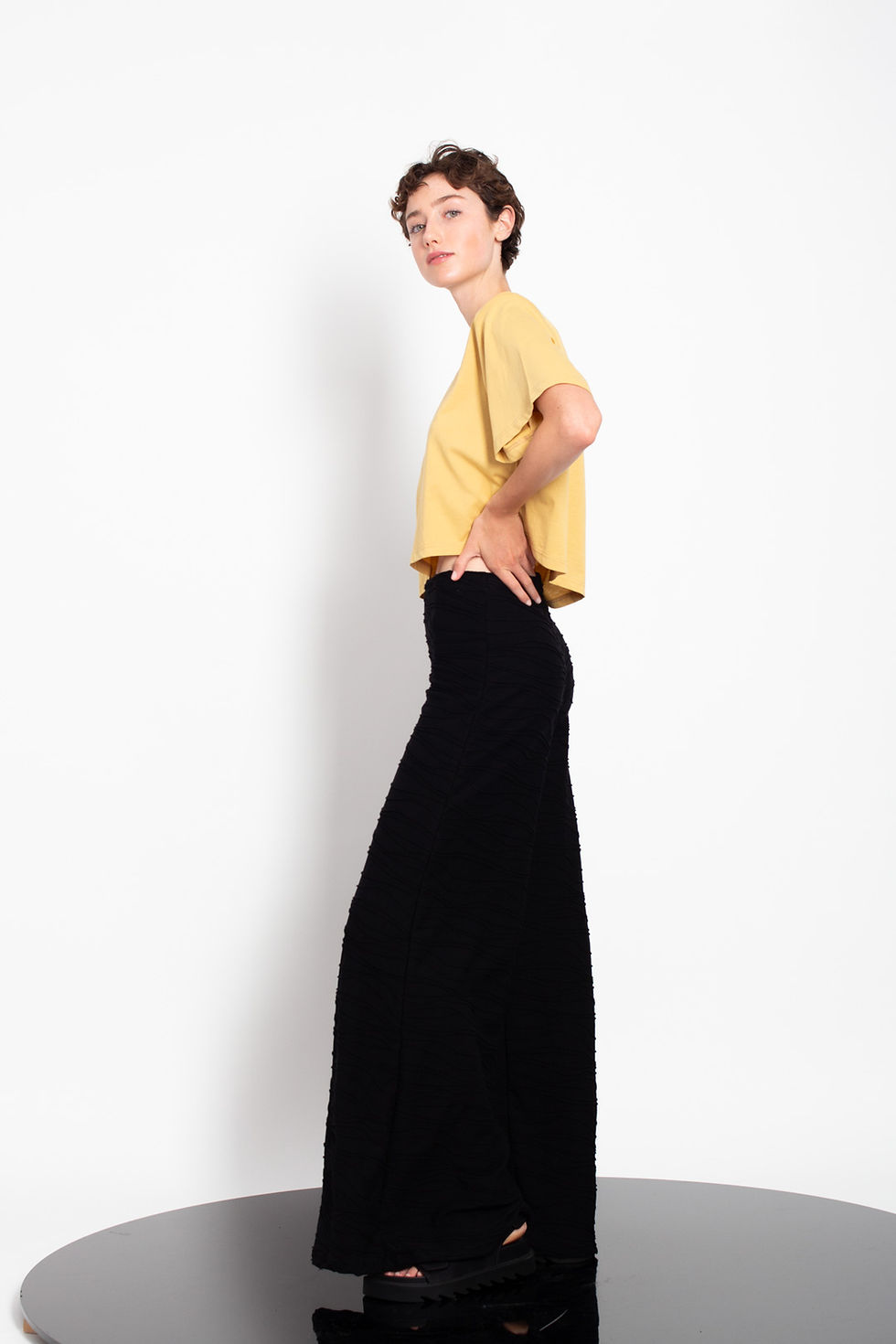 Thumbnail: High waist bell pants