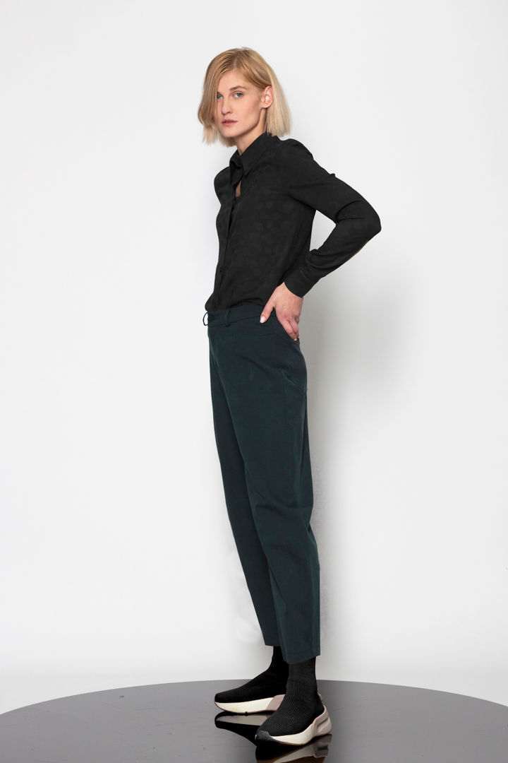 Thumbnail: low crotch pegged pants