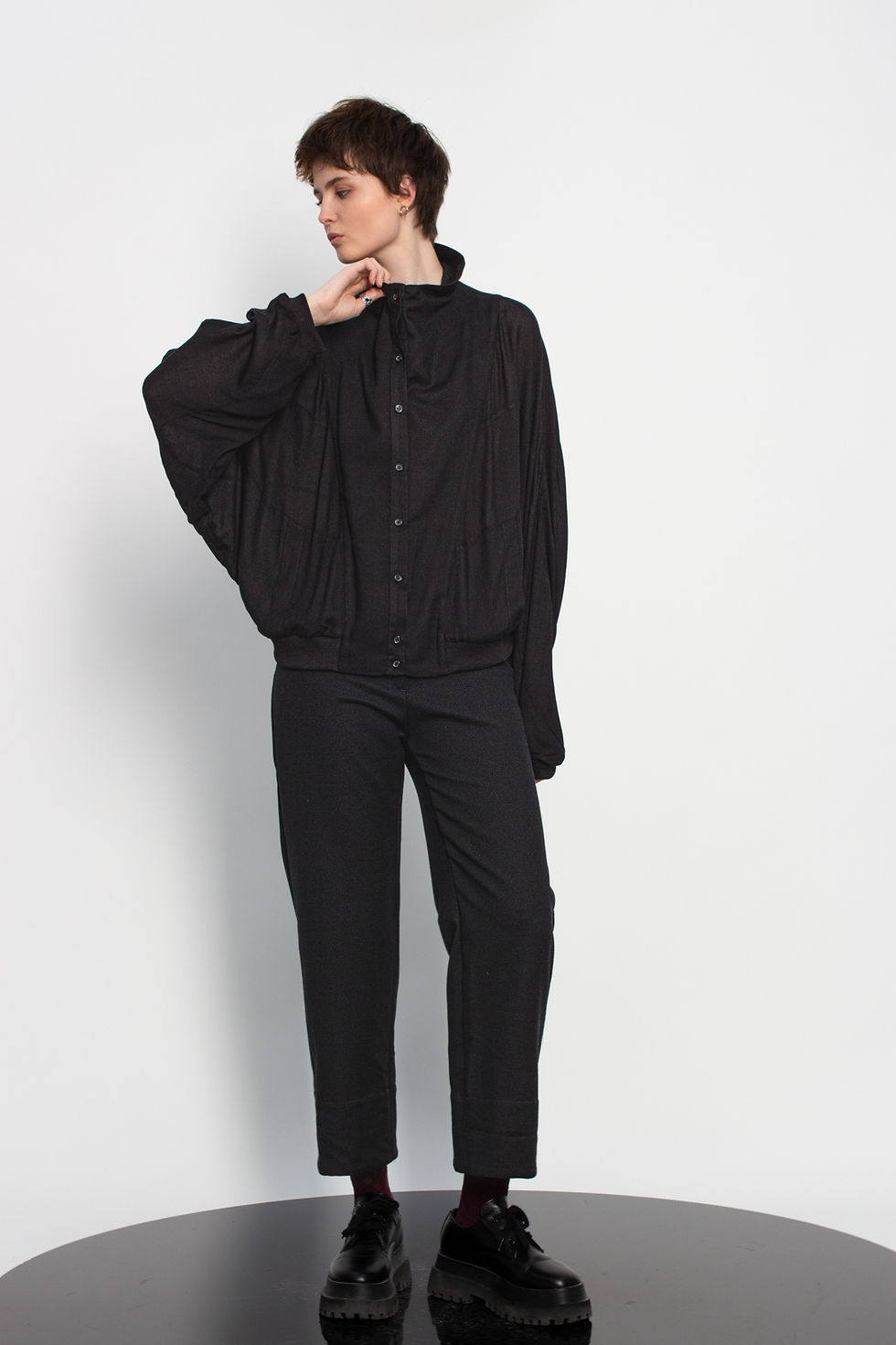 Thumbnail: Funnel neck jacket