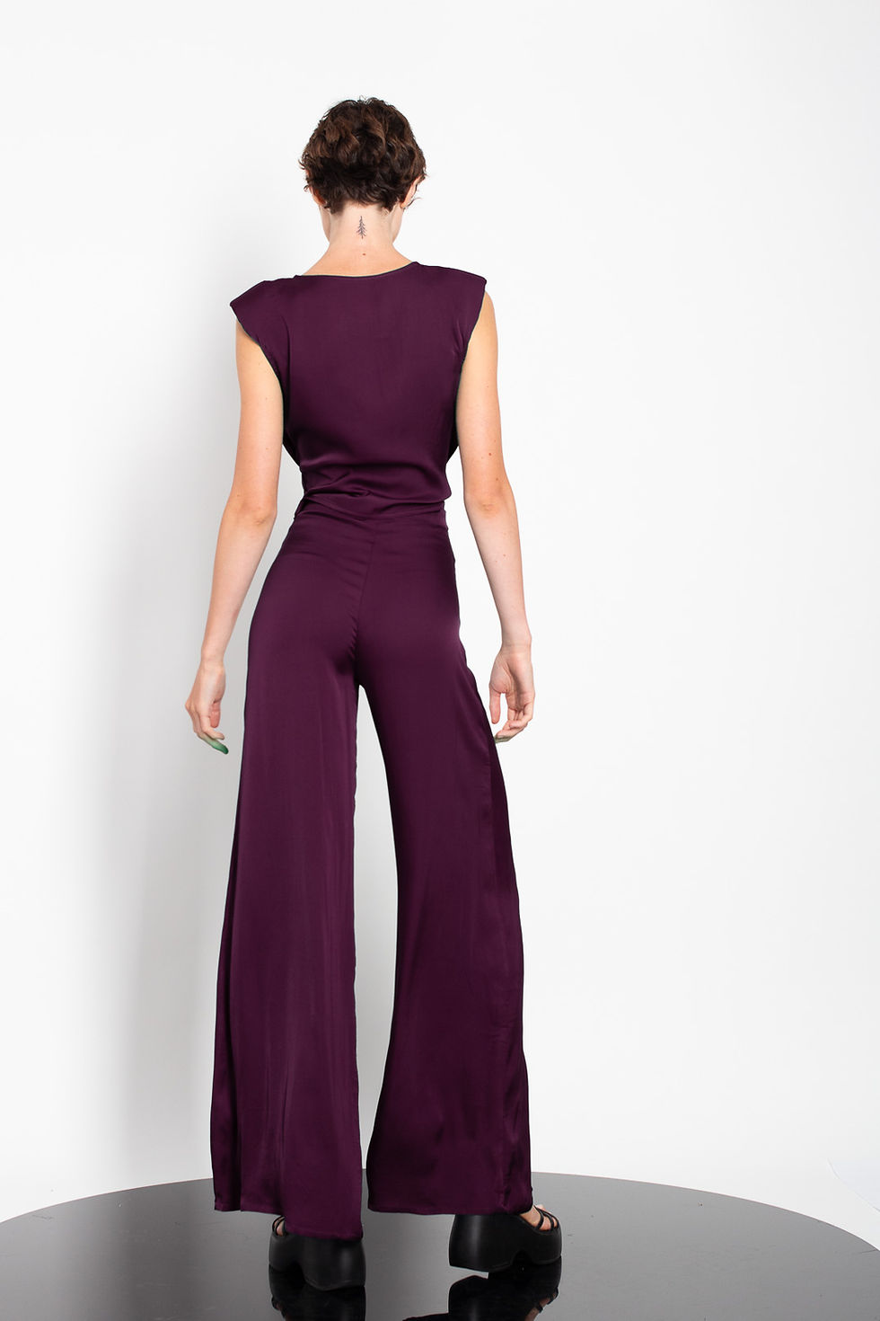 Thumbnail: High waist fitted bell pants
