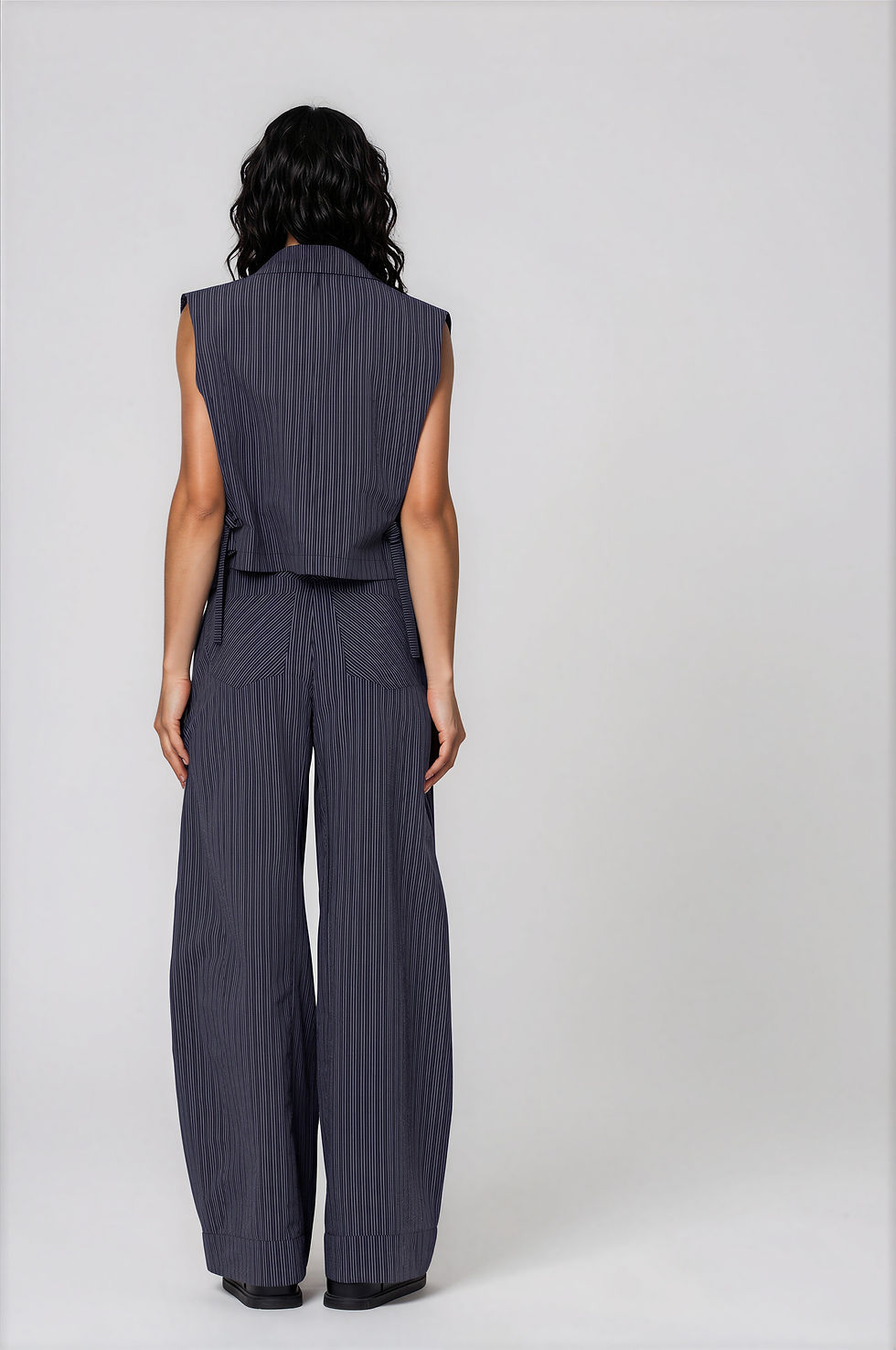 Thumbnail: Adjustable Pinstripe Jacket