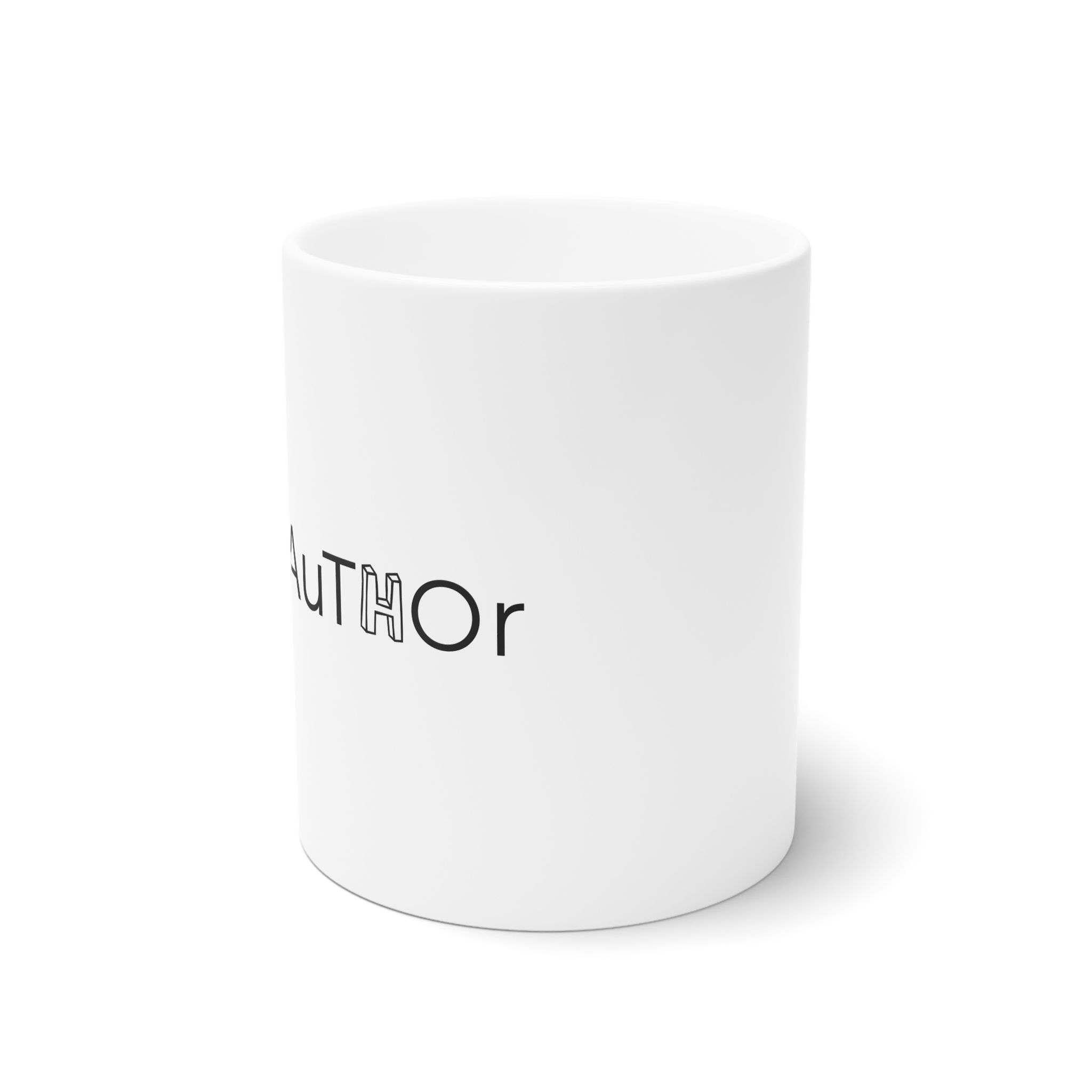 White Ceramic Mug – The Author Identity Mug (11oz, 15oz)