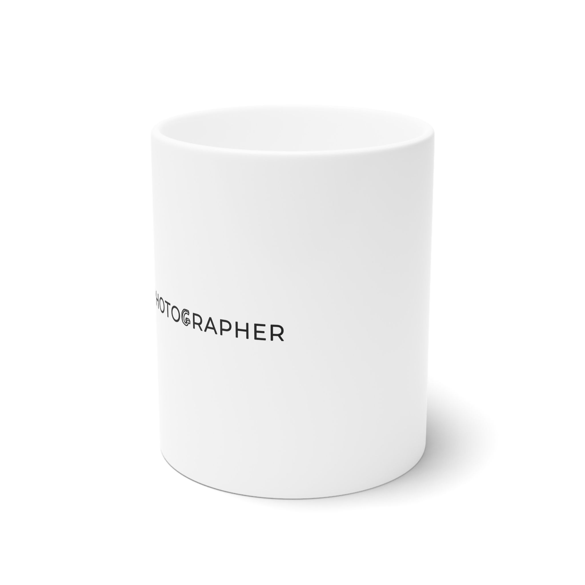 White Ceramic Mug – The Photographer Identity Mug (11oz, 15oz)