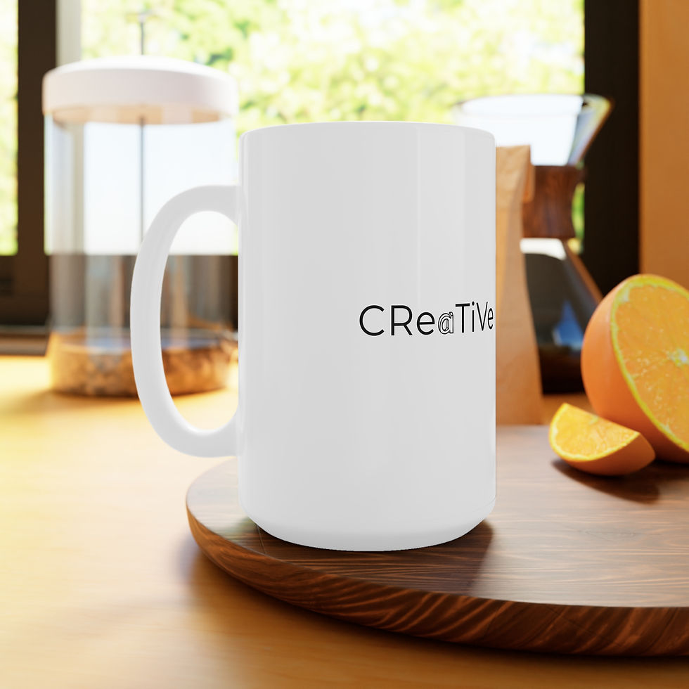 Thumbnail: White Ceramic Mug – The Creative Identity Mug (11oz, 15oz)