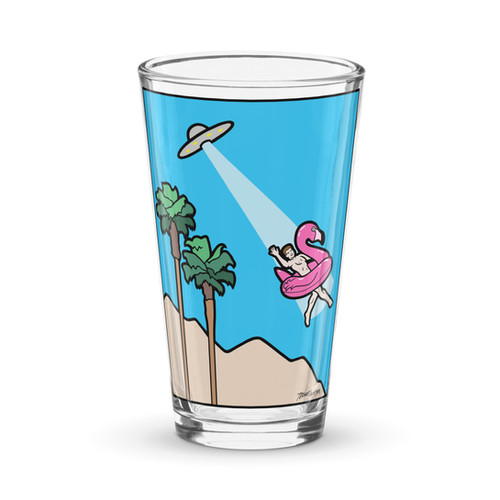 Trevor Wayne Fabduction II Pint Glass Trevor Wayne