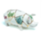 Kintsugi Piggy Bank