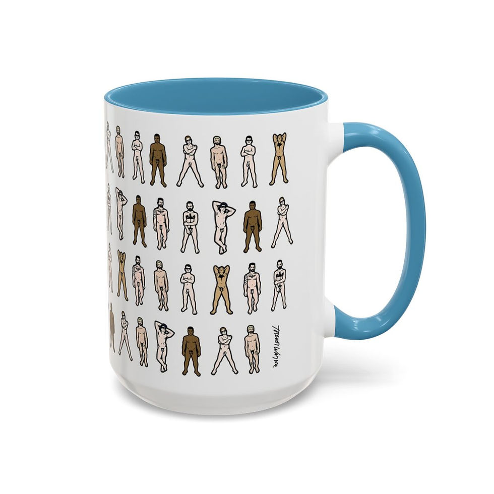 Thumbnail: Nude Dudes 15oz Mug