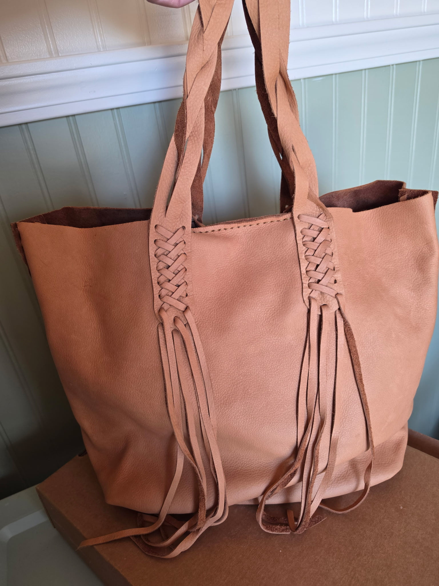 Deer Skin Fringe Purse
