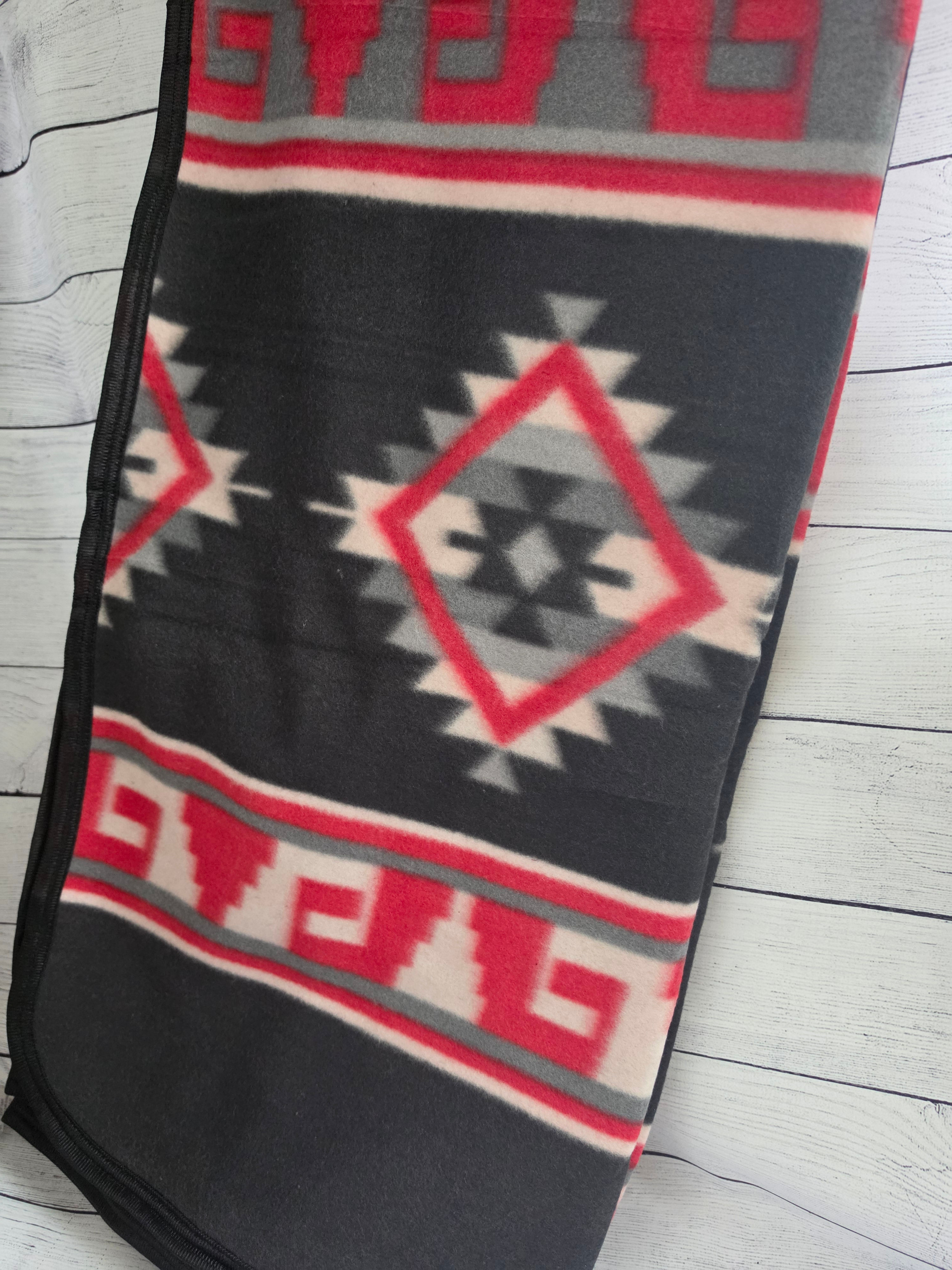 60" X 80" Fleece Lodge Blanket #14