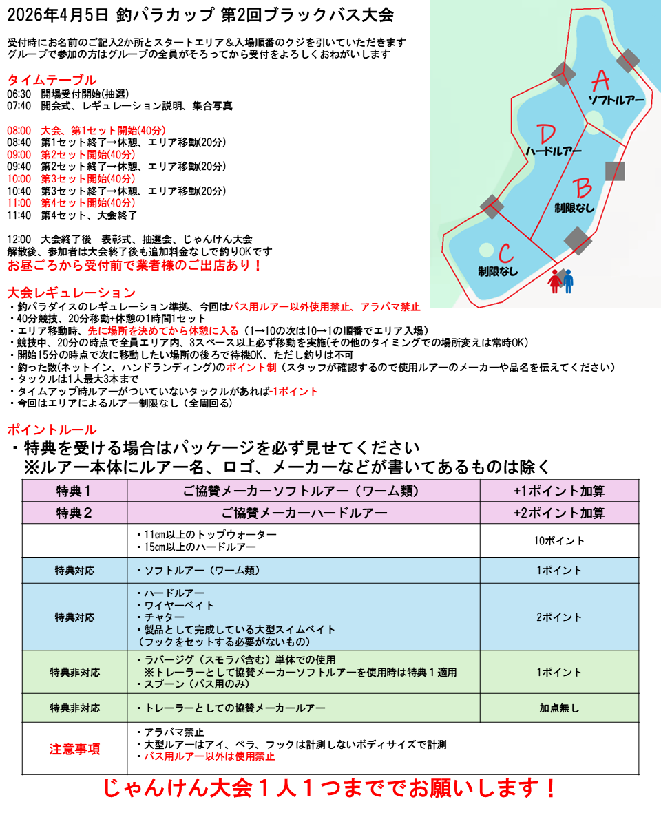 #2バス大会のルール