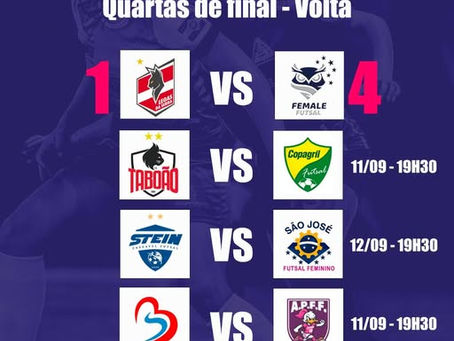 LFF Loterias Caixa: quartas de final entram na reta decisiva