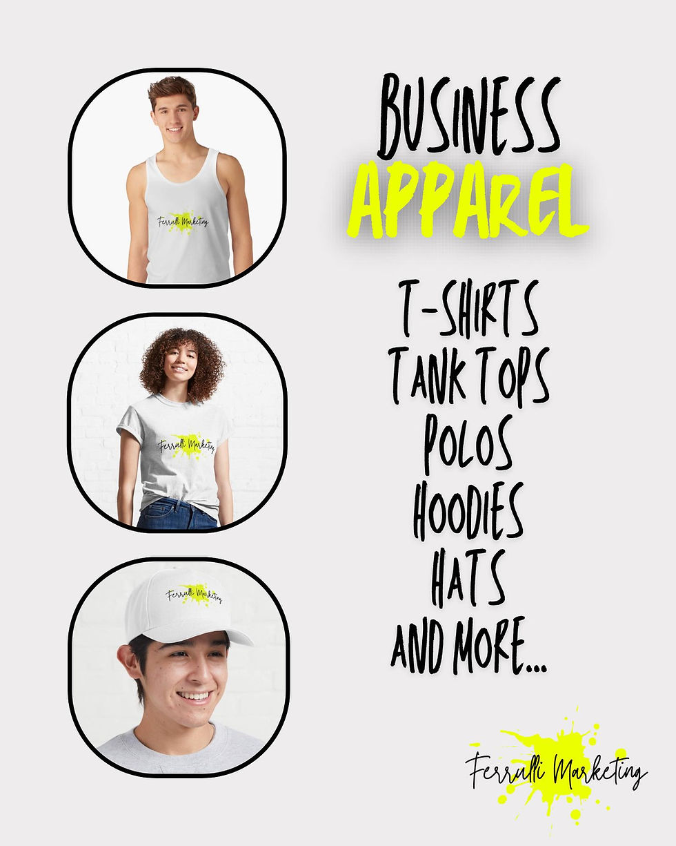 Ferrulli Marketing Merchandise