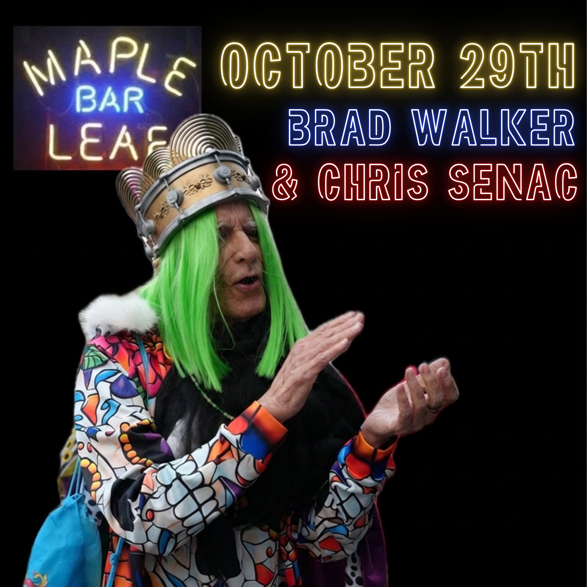 Johnny Vidacovich Trio Ft. Brad Walker & Chris Senac artwork from Maple Leaf Bar