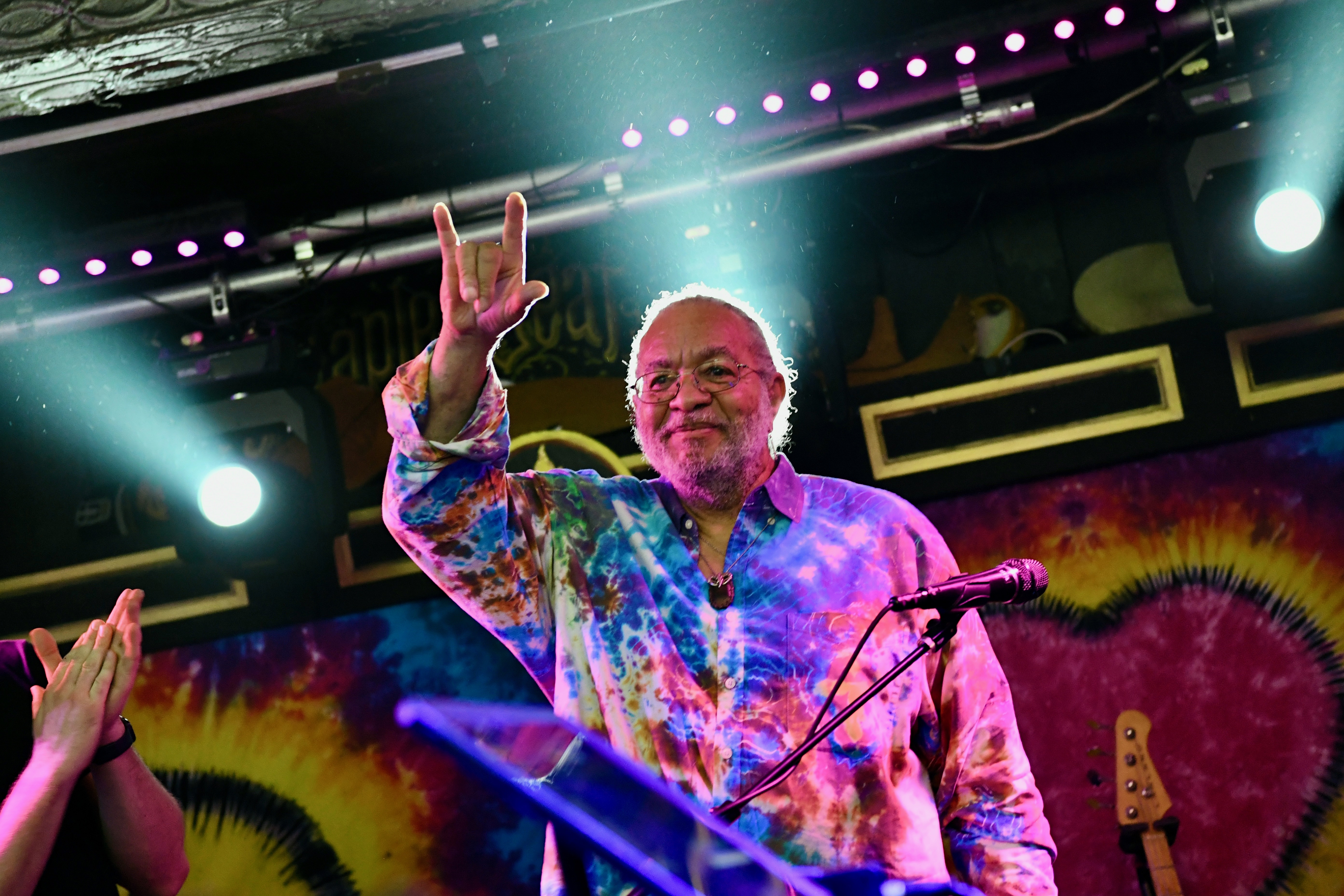 George Porter Jr. Trio Ft. Chris Adkins artwork from Maple Leaf Bar
