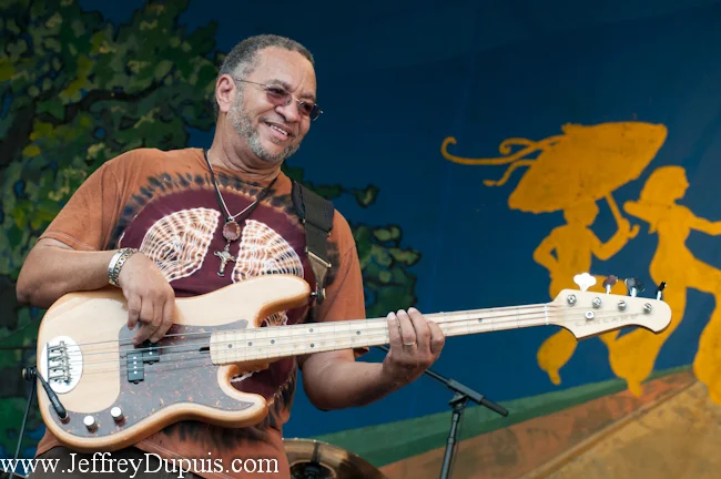 George Porter Jr. Trio Ft. Chris Adkins artwork from Maple Leaf Bar