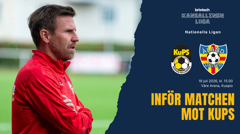 Inför matchen mot KuPS
