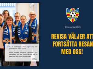 Revisa väljer att fortsätta resan med oss! 